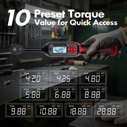 MOVECRAB 14Pcs 3/8-Inch Drive Swivel Magnetic Spark Plug Socket Set