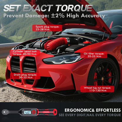 MOVECRAB 14Pcs 3/8-Inch Drive Swivel Magnetic Spark Plug Socket Set