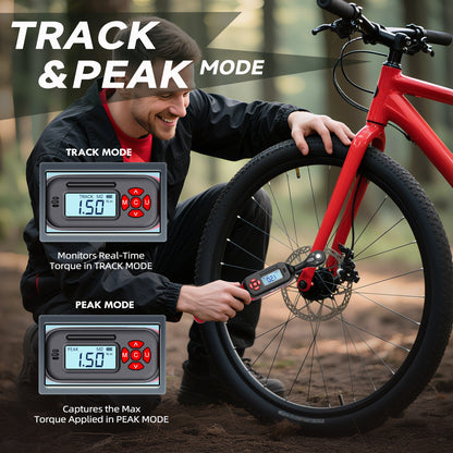 MOVECRAB 40Pcs Bike Digital Torque Wrench Set