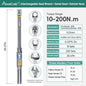 Interchangeable Head Digital Torque Wrench with LED Display - Precision Adjustable Torque Tool for Automotive & Industrial Use